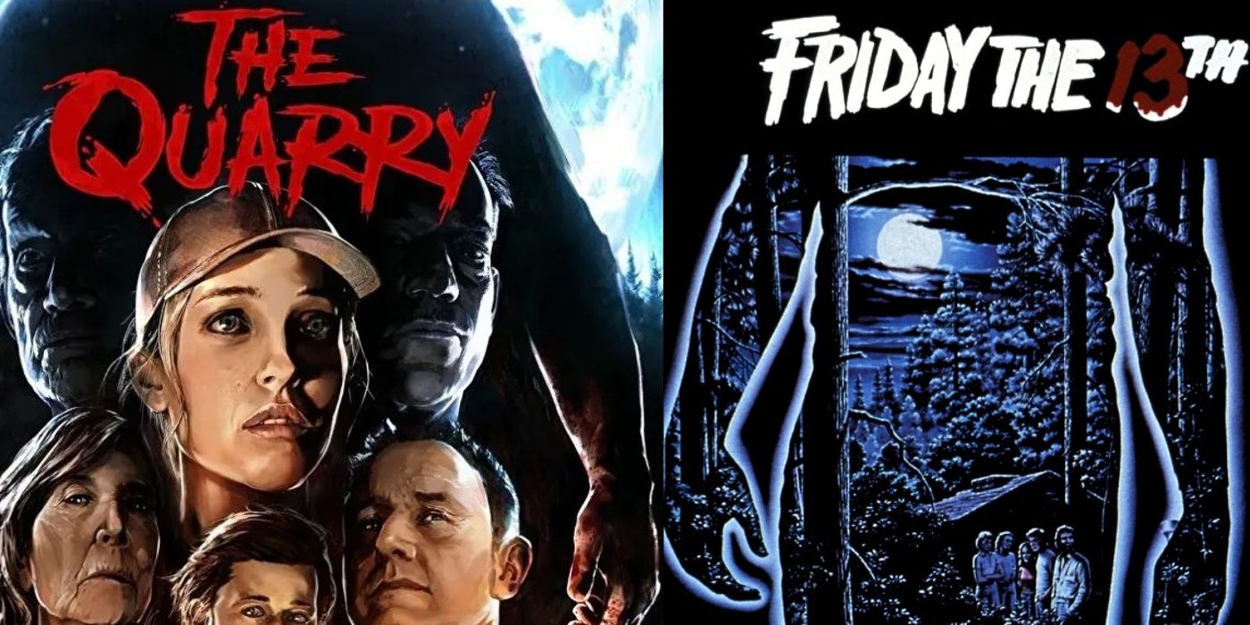 The Quarry cover art resembles the poster for Friday the 13th
