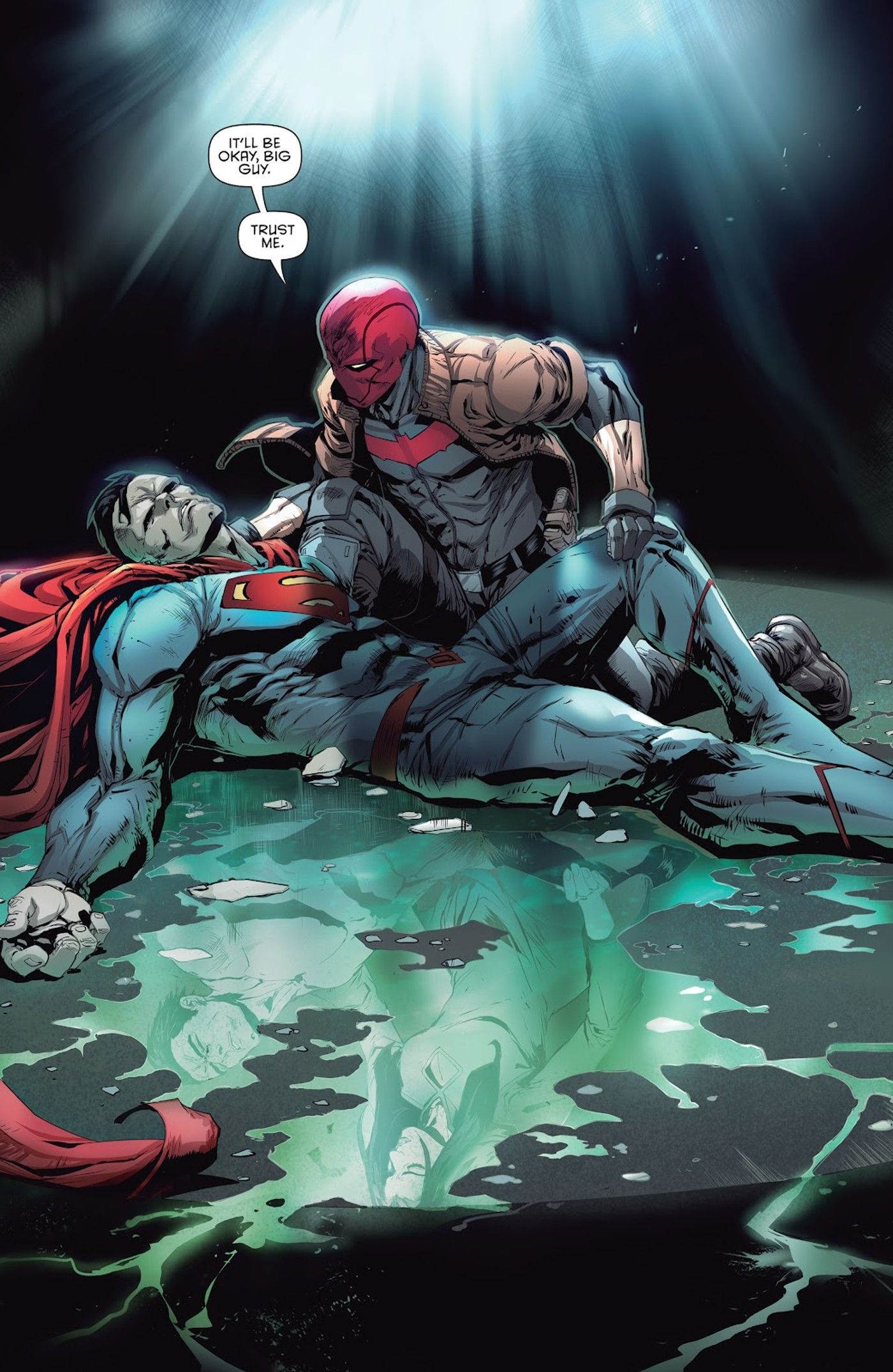 Red Hood and the Outlaws: Jason Todd with Bizarro