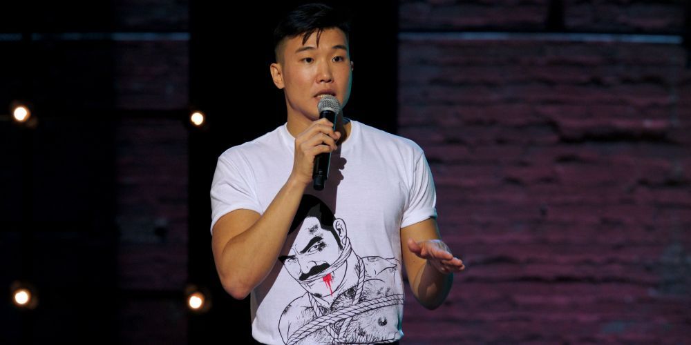 Joel Kim Booster performing on Comedy Central Stand-Up