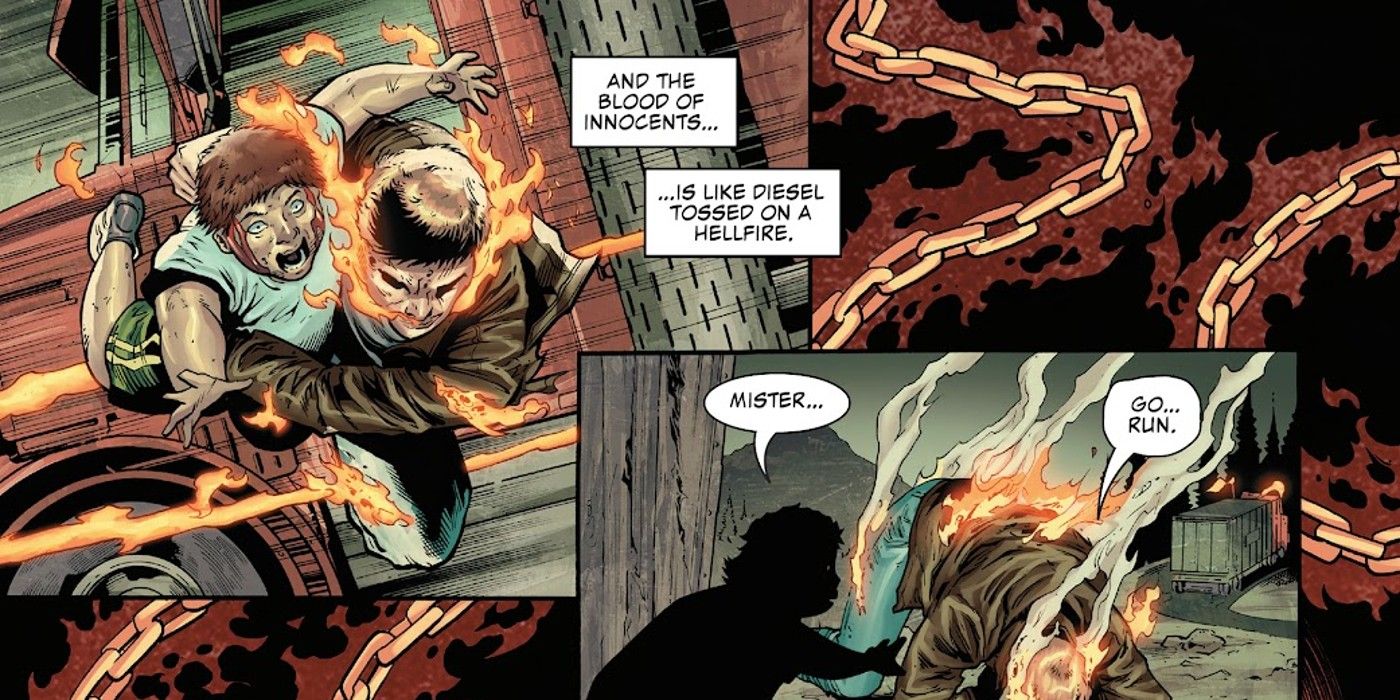Ghost Rider's Heroism Goes Against His Vengeful Mission