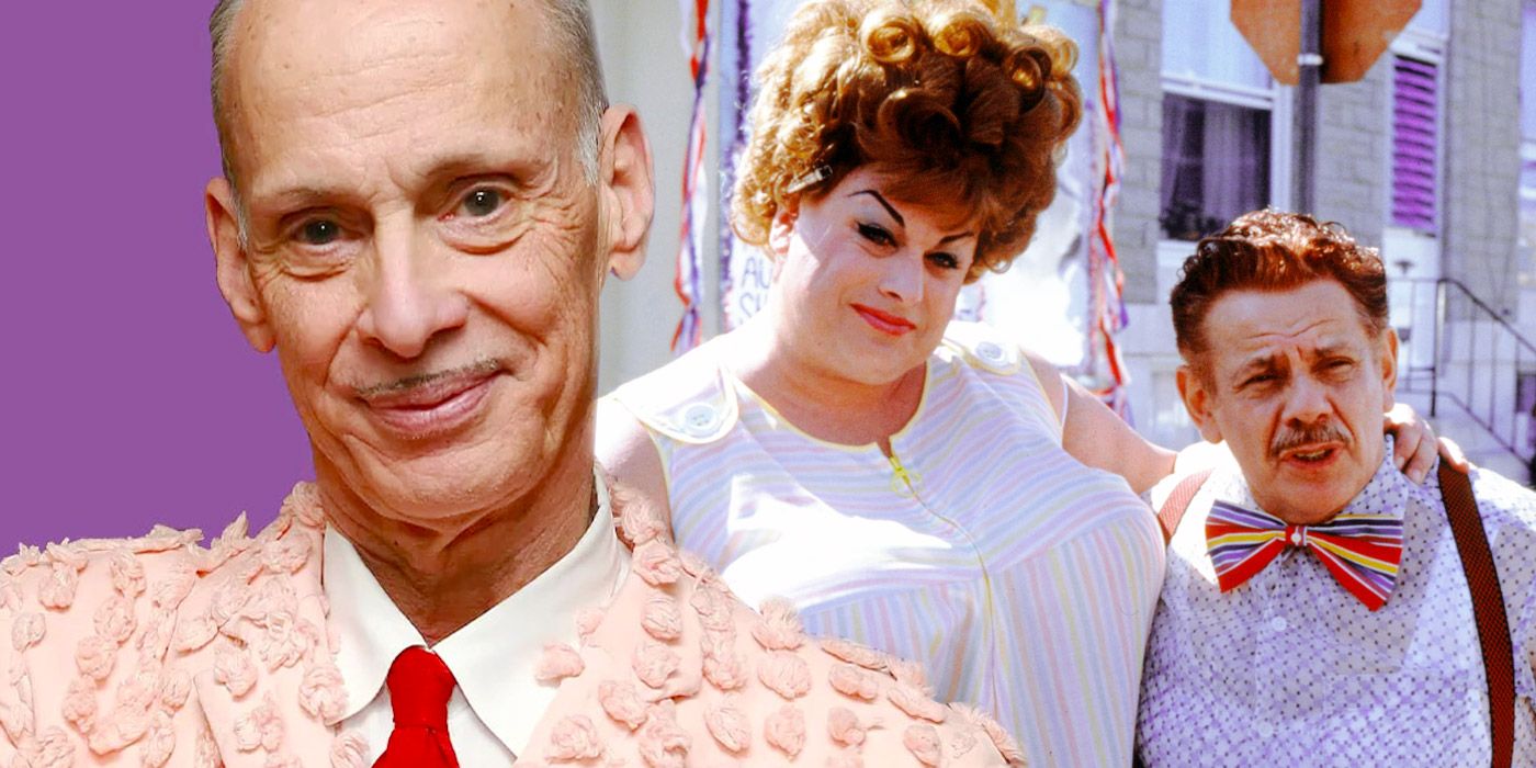 Collage of John Waters and Davine and Jerry Stiller in Hairspray (1988)