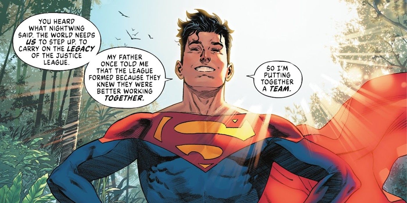 New Superman recruits heroes.