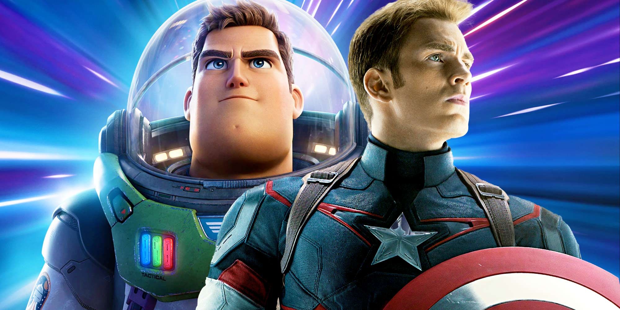chris evans compares buzz lightyear and captain america
