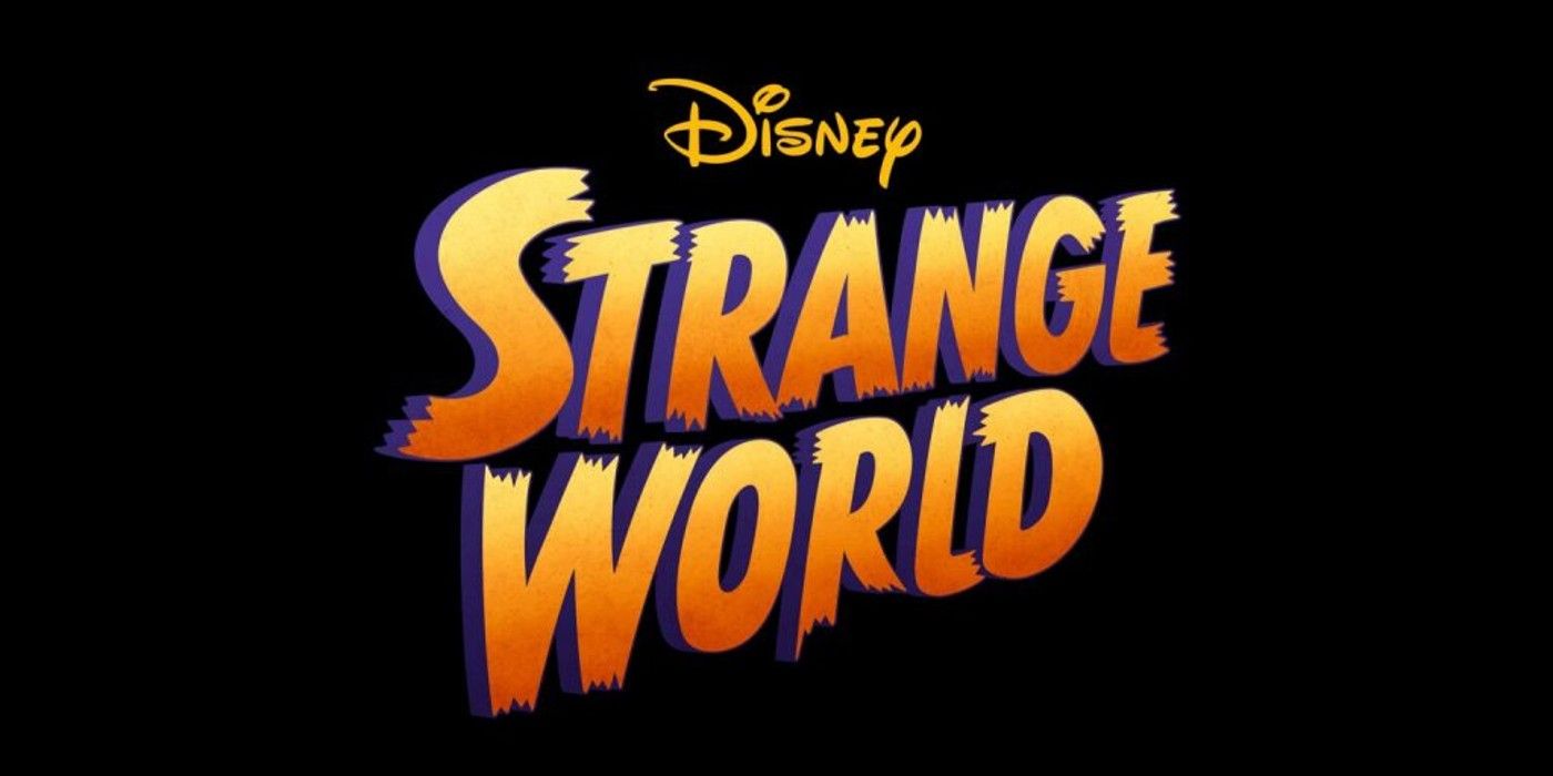 logo for strange world