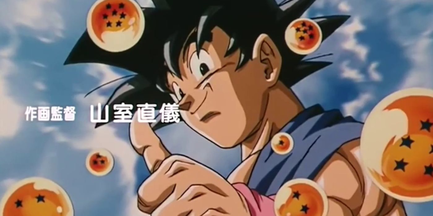 Goku at the end of Dragon Ball GT.