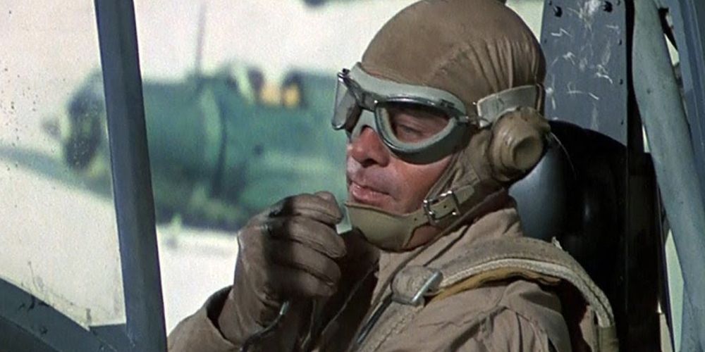 Matt pilots a plane in Midway