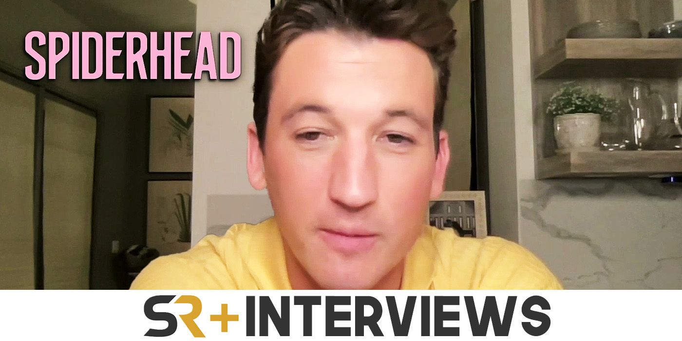 miles teller spiderhead interview