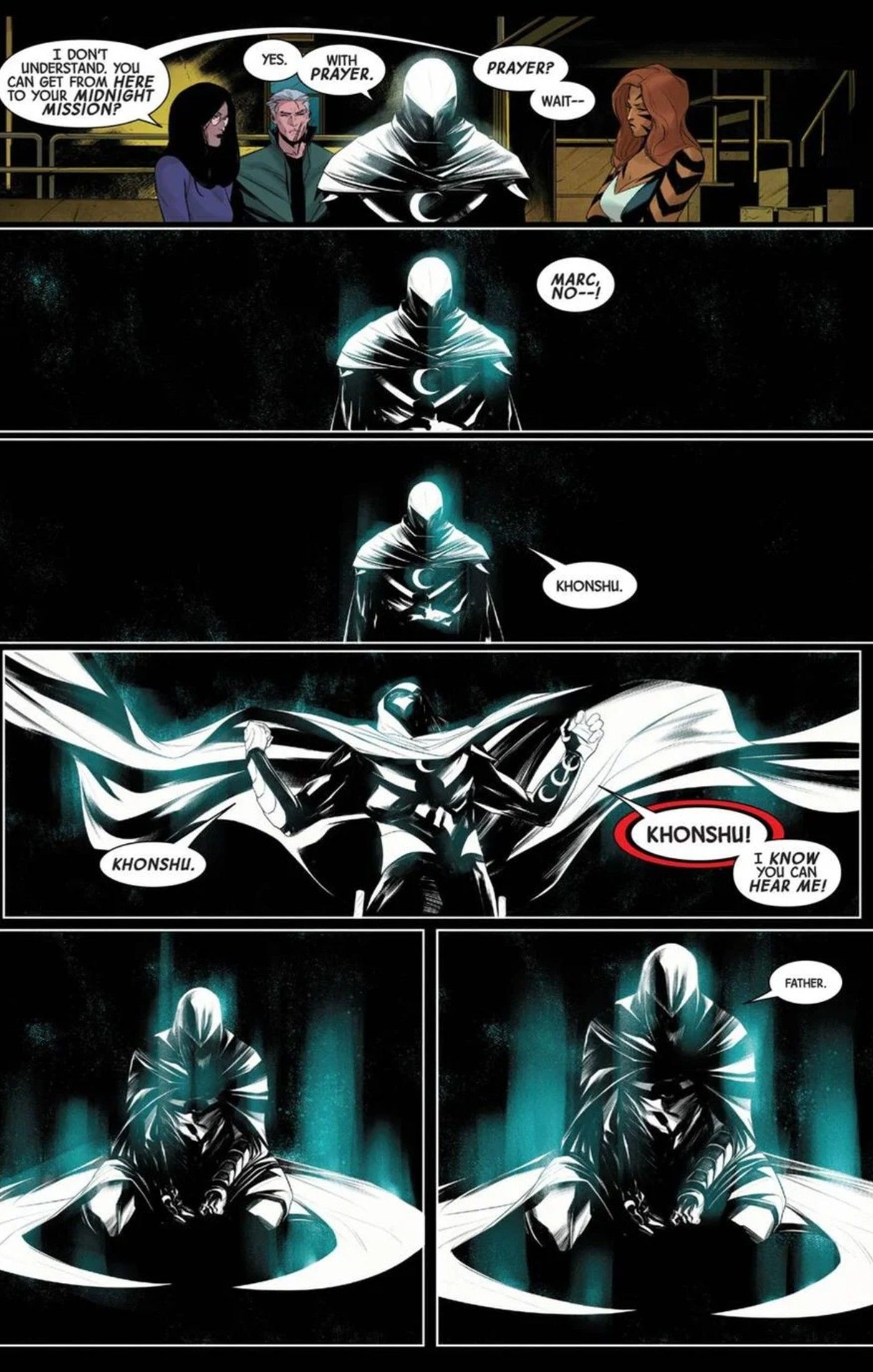 panels from Moon Knight #11