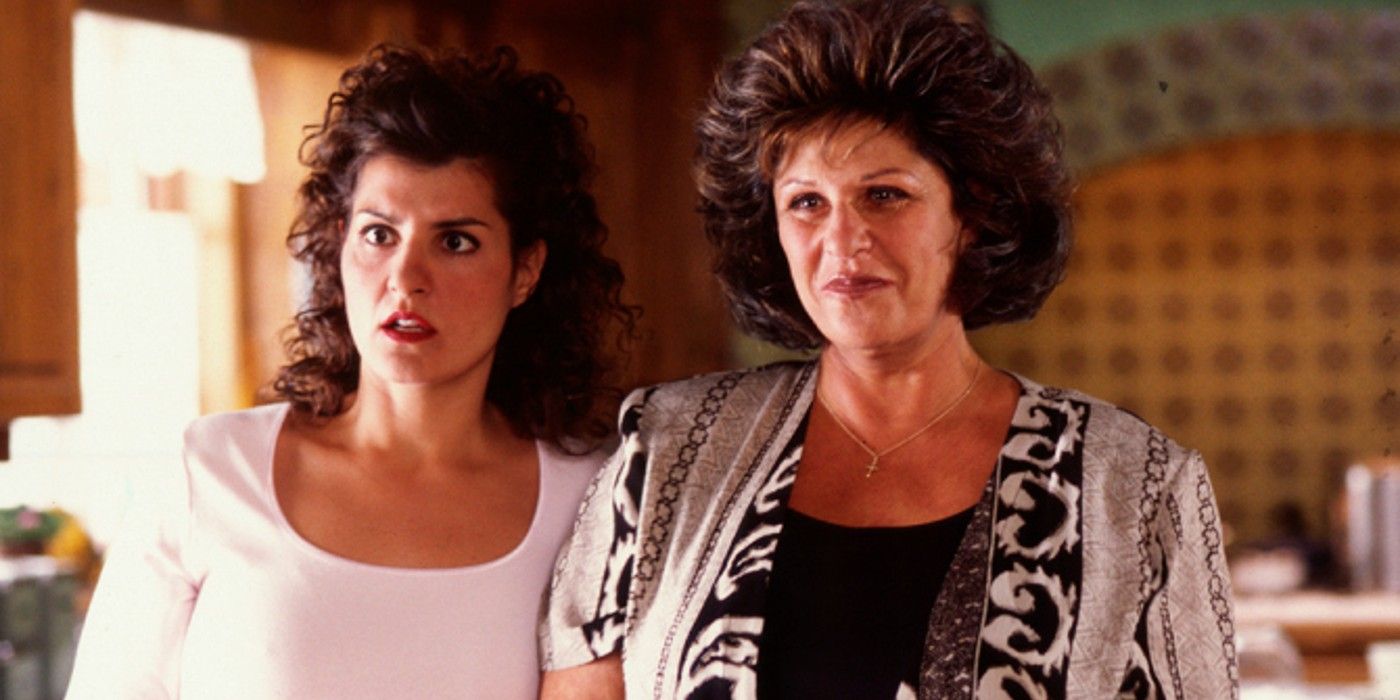 My Big Fat Greek Wedding Toula and Maria looking surprised