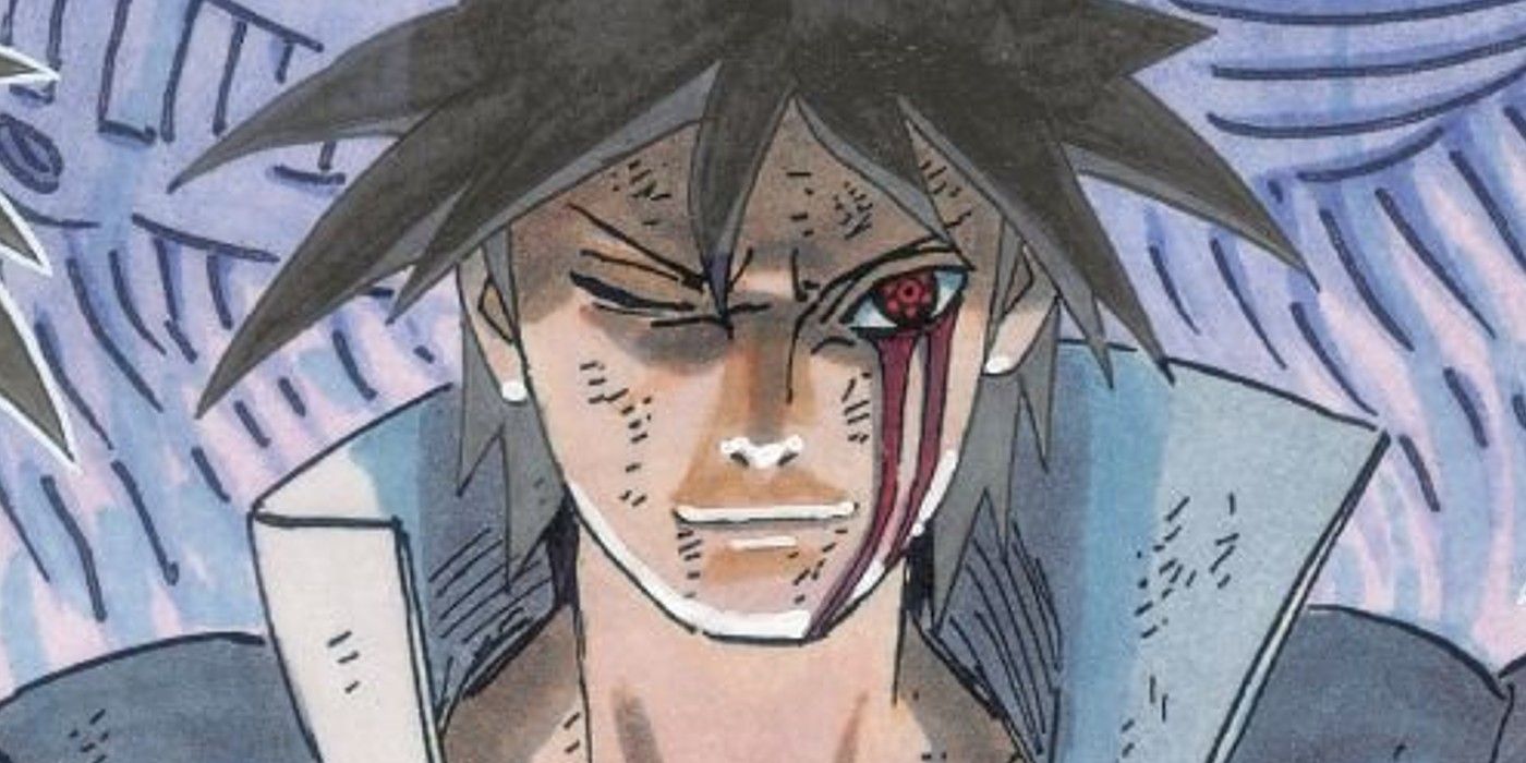 naruto manga Sasuke Uchiha