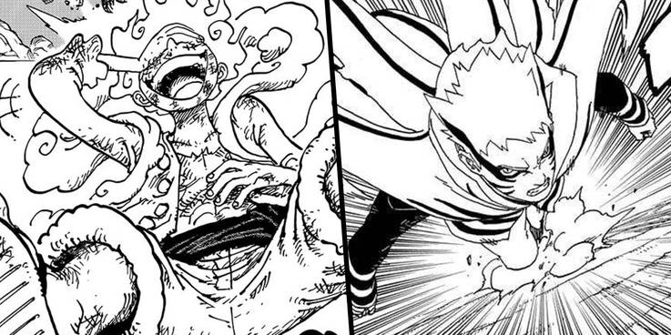 One Piece S Luffy Vs Naruto Would Gear 5 Beat Baryon Mode One Piece S Luffy Vs Naruto Would Gear 5 Beat Baryon Mode