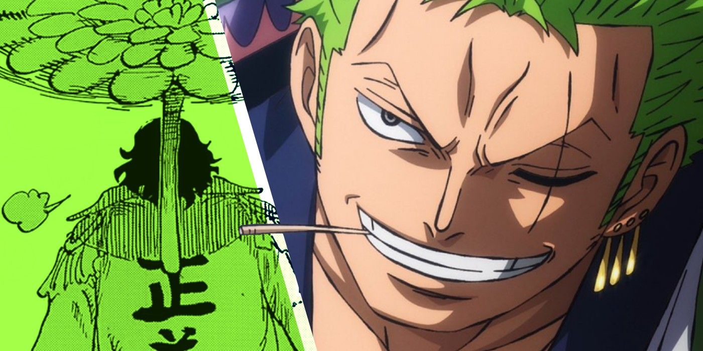 Zoro descobre que o Almirante Ryokugyu é o seu pai desaparecido