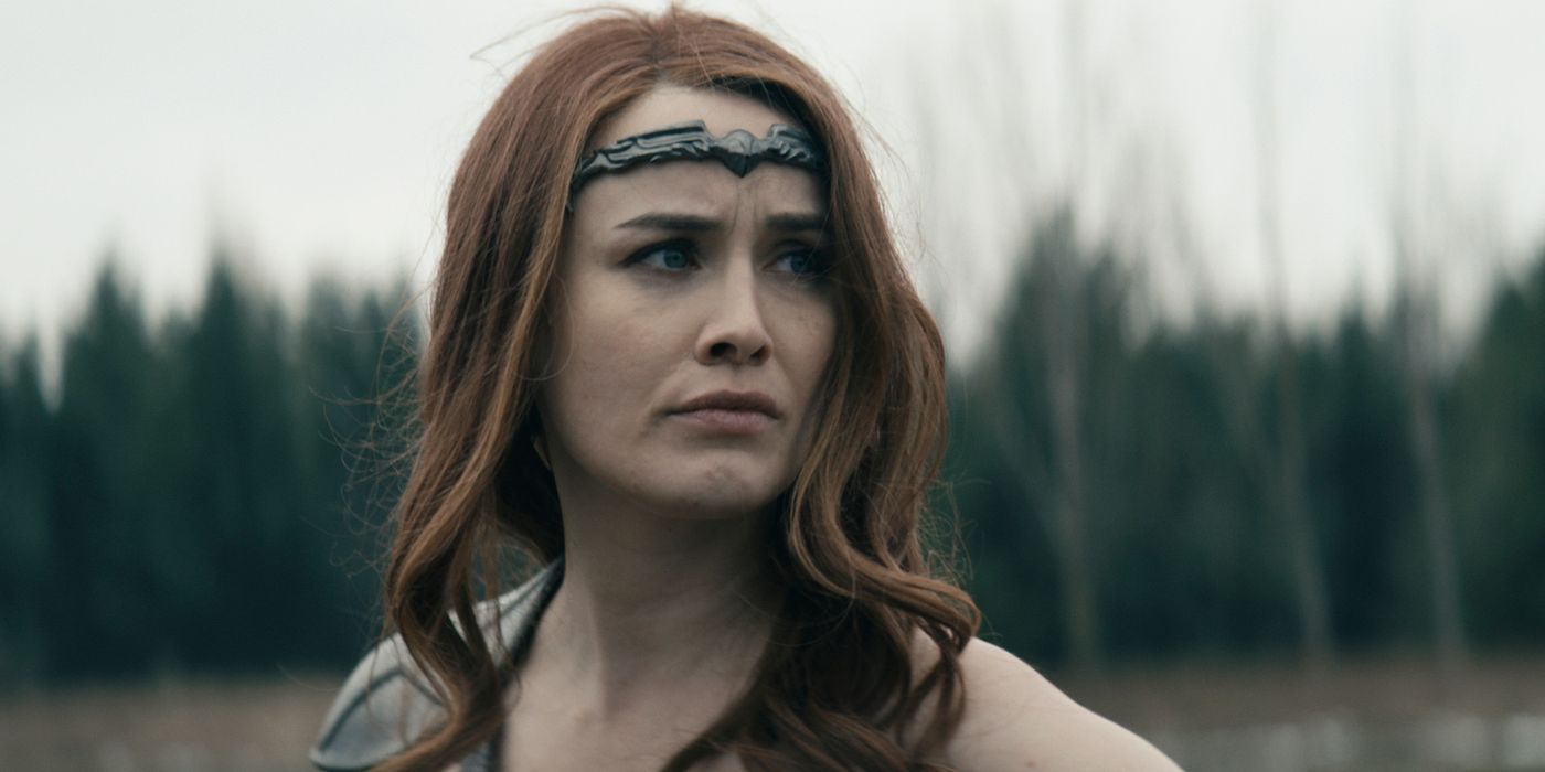 Dominique McElligott as Queen Maeve in Amazon's The Boys