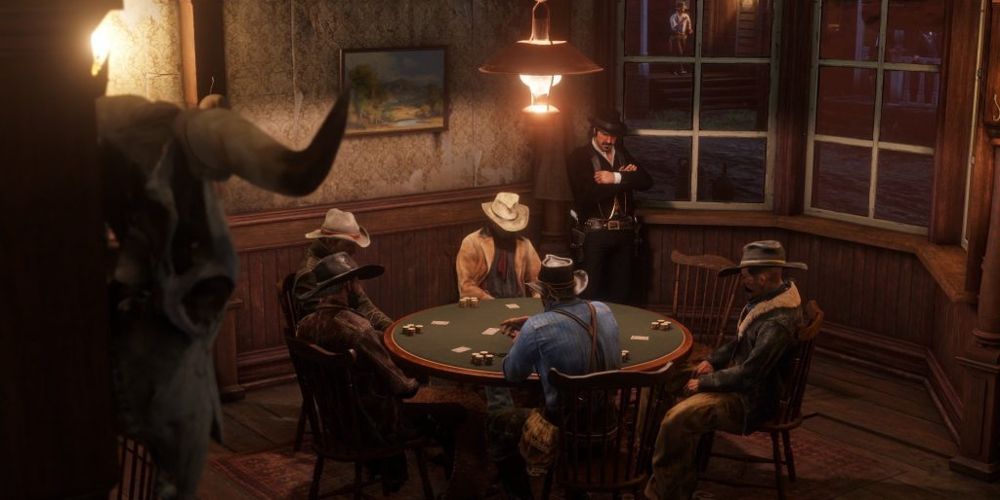 Dutch's poker buddies appear in Red Dead Redemption