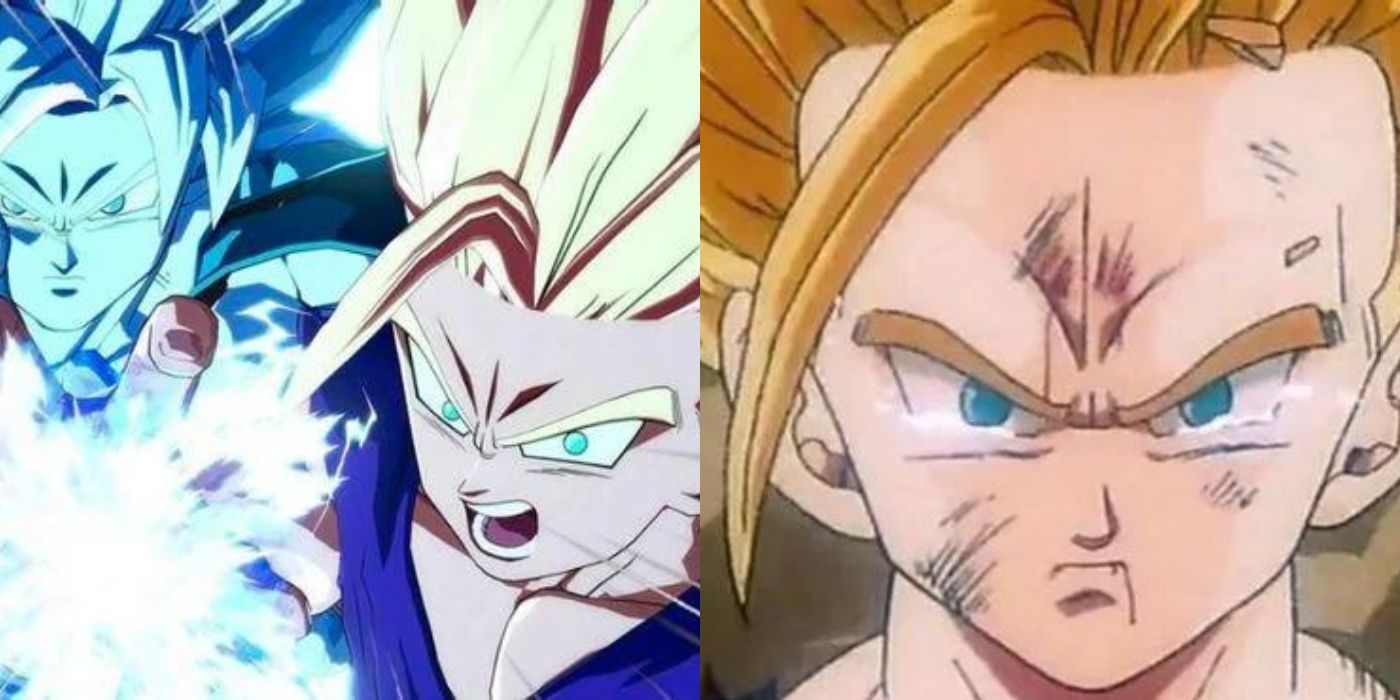 I find it odd Cell Saga Gohan is kinda the only one to look dragstically  different in his SSJ2 Form compared to others : r/dbz