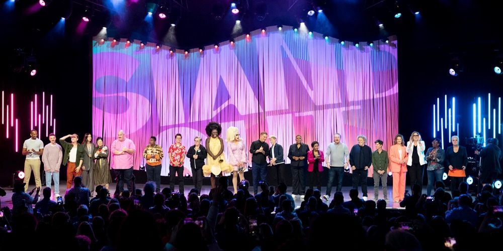 The stage and stars of Stand Out: An LGBTQ+ Celebration