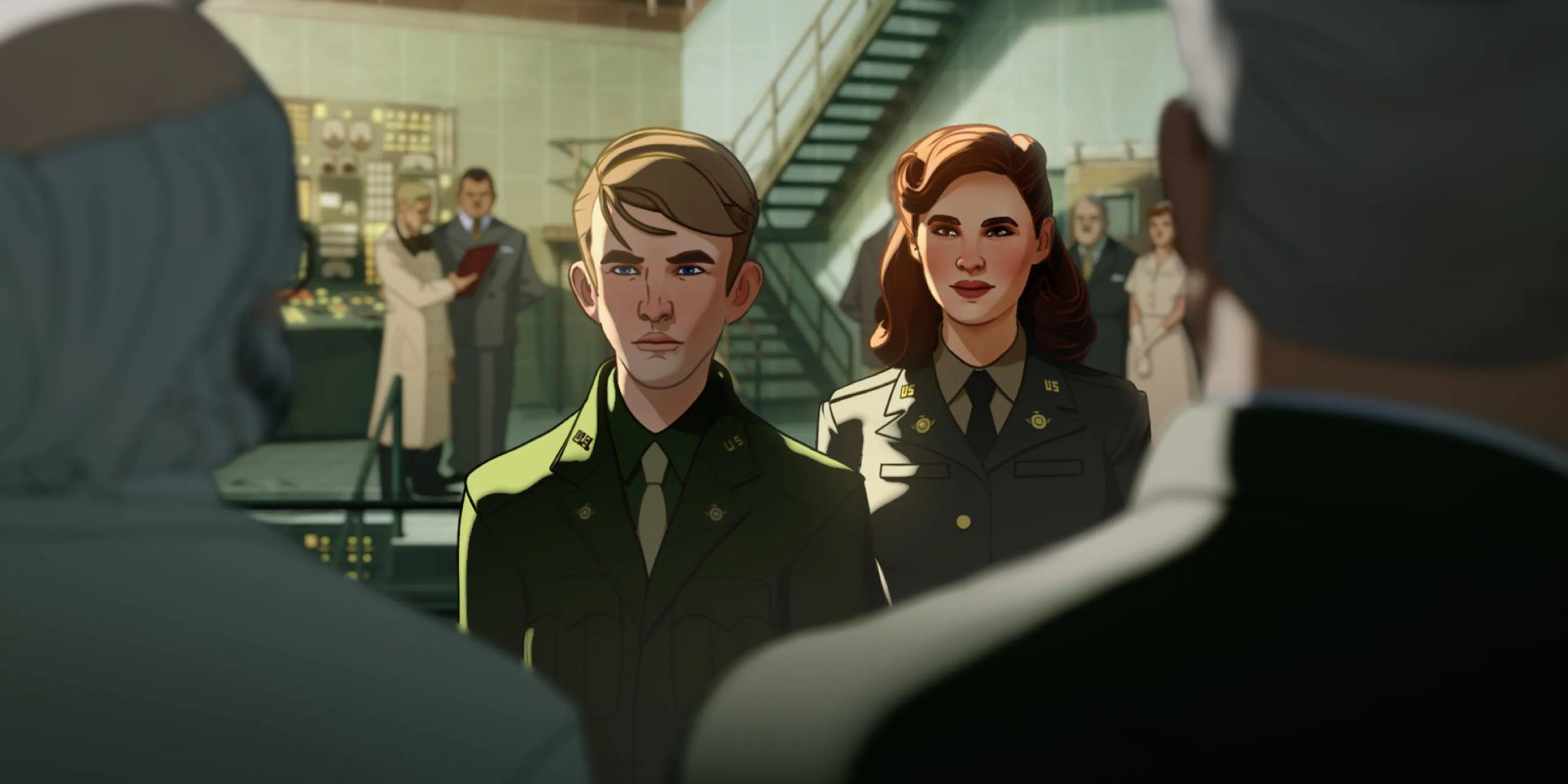 steve rogers and agent peggy carter in marvels what if 1