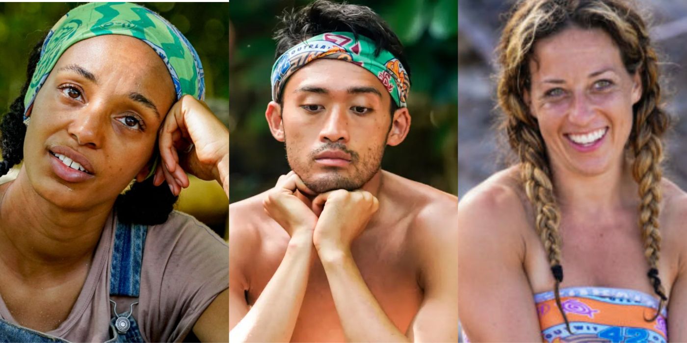 Shan Smith, Hai Giang, and Lindsay from Survivor