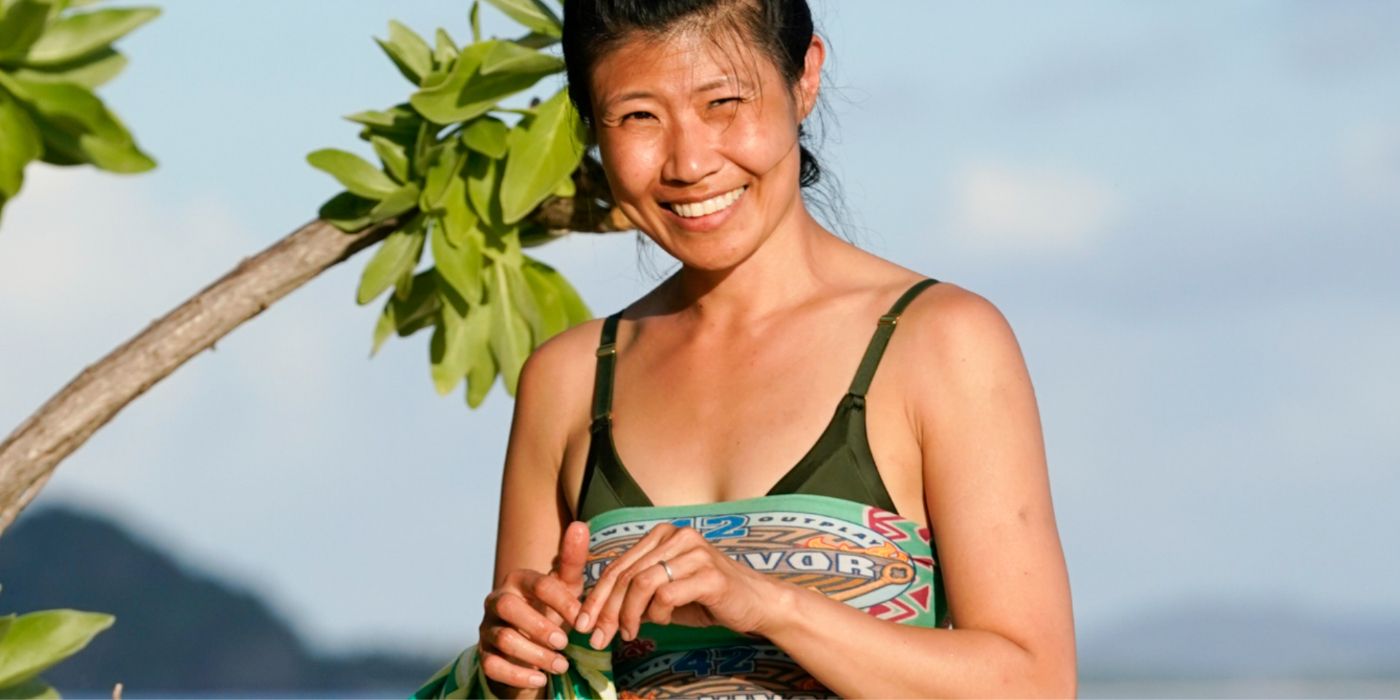 Jenny Kim smiling on Survivor