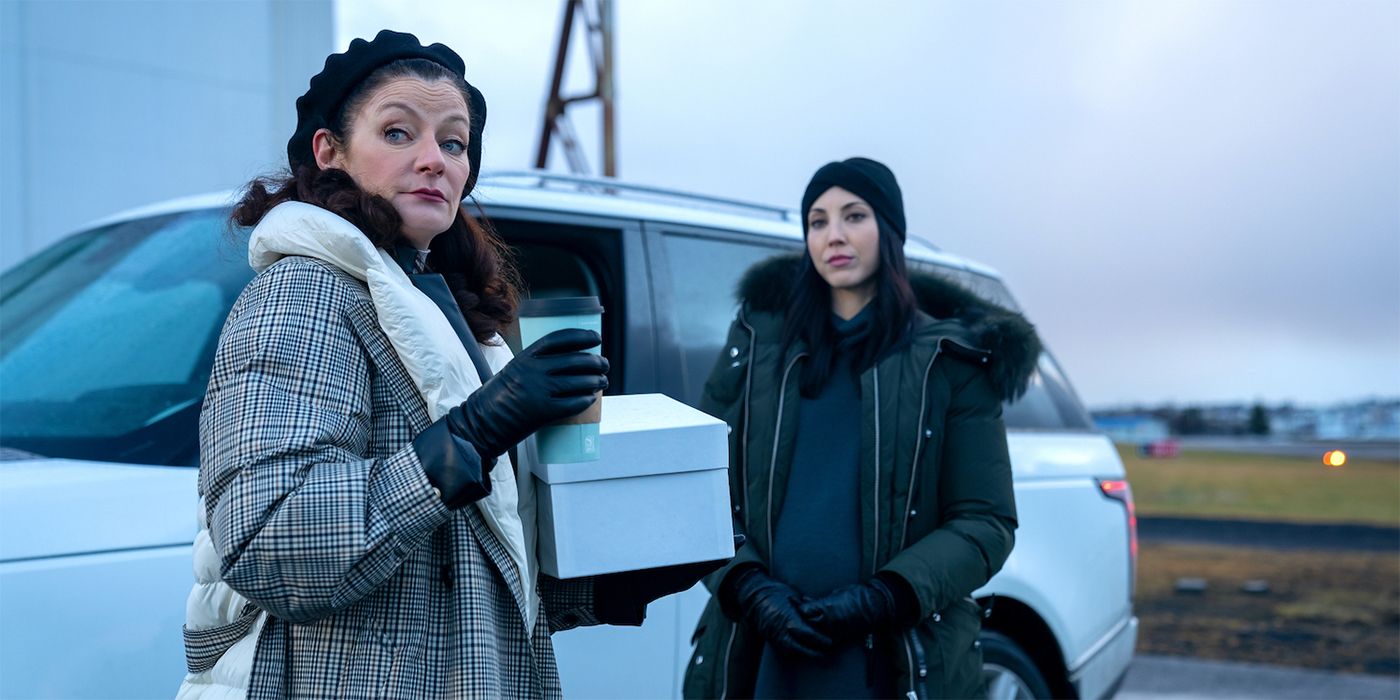 the flight attendant blue sincerely reunion