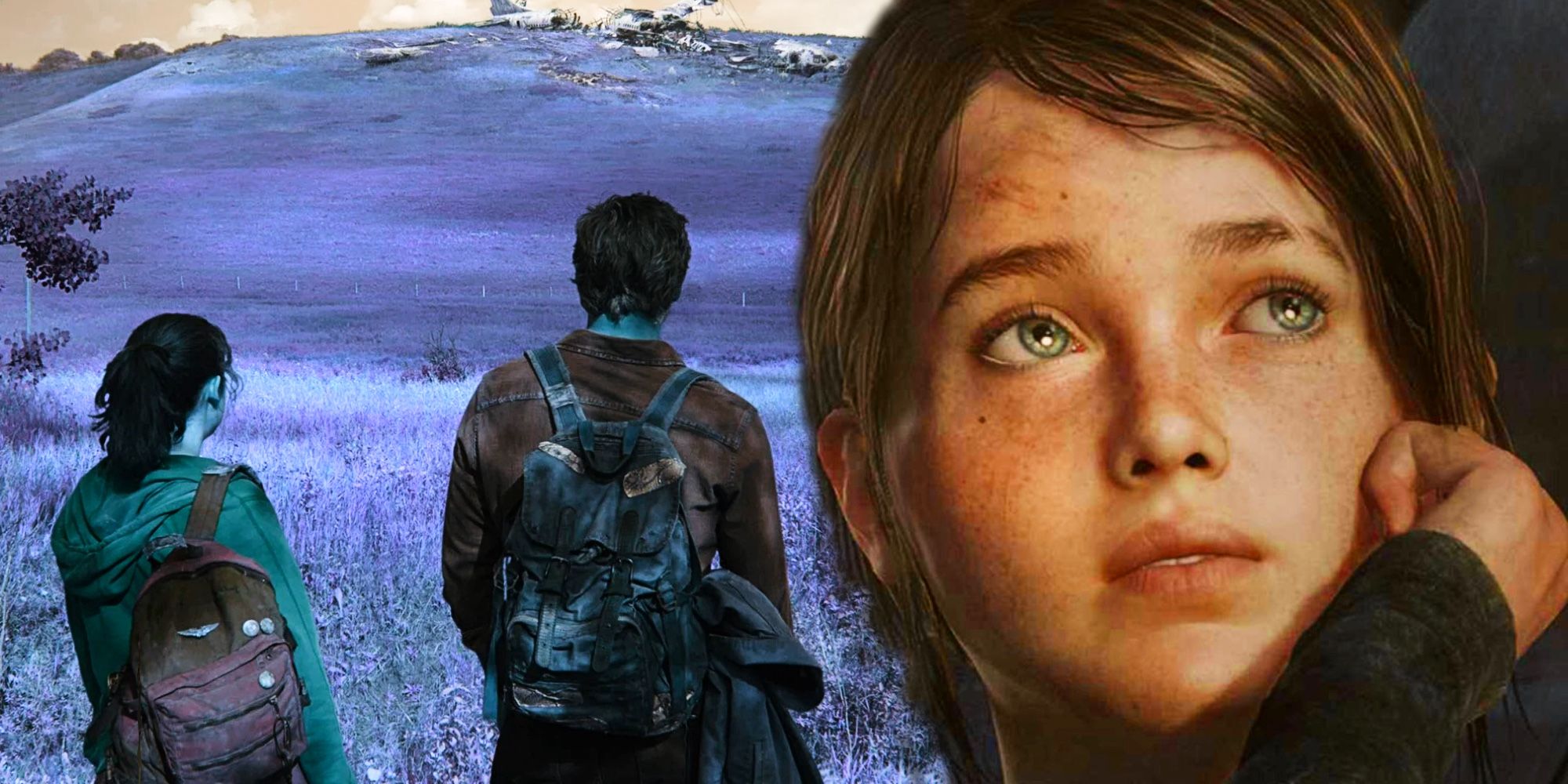 who are ashley johnson and troy baker playing in the last of us tv show