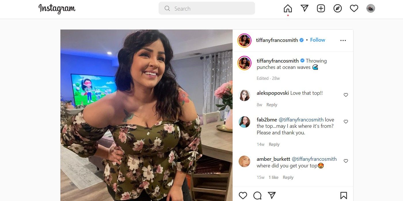 tiffany franco weight loss 90 Day Fiance IG 1 CROPPED