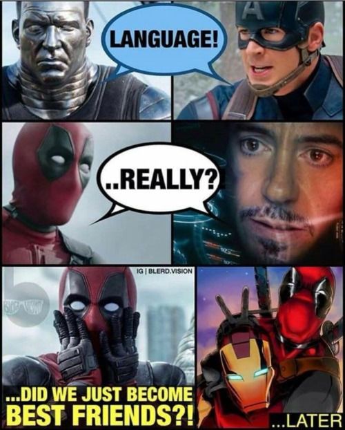 Deadpool's language 