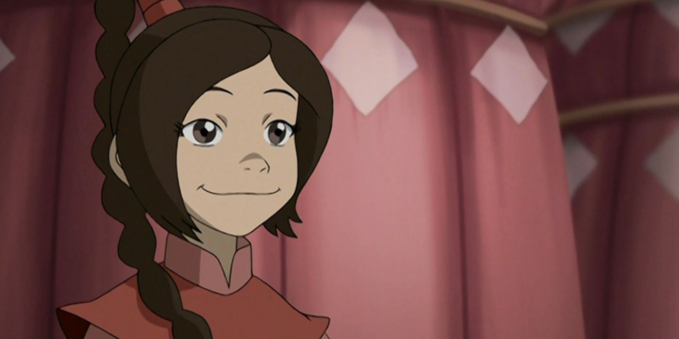 Ty Lee from Avatar The Last Airbender smiling