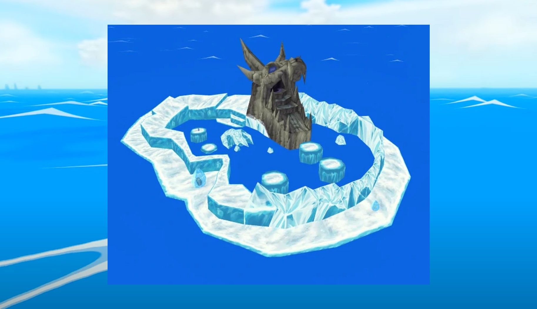 The freezing Ice Ring Isle is one of the Great Sea's most unique obstacles.