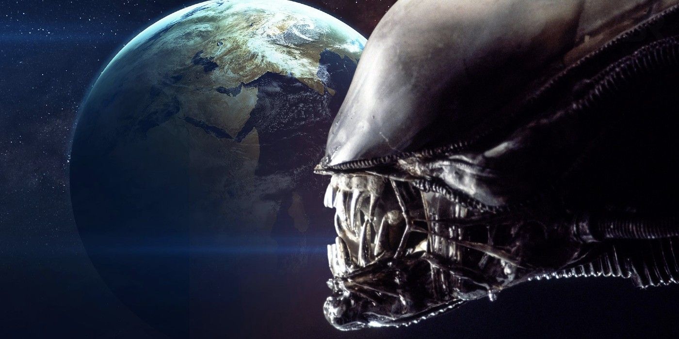 Xenomorph and the planet.