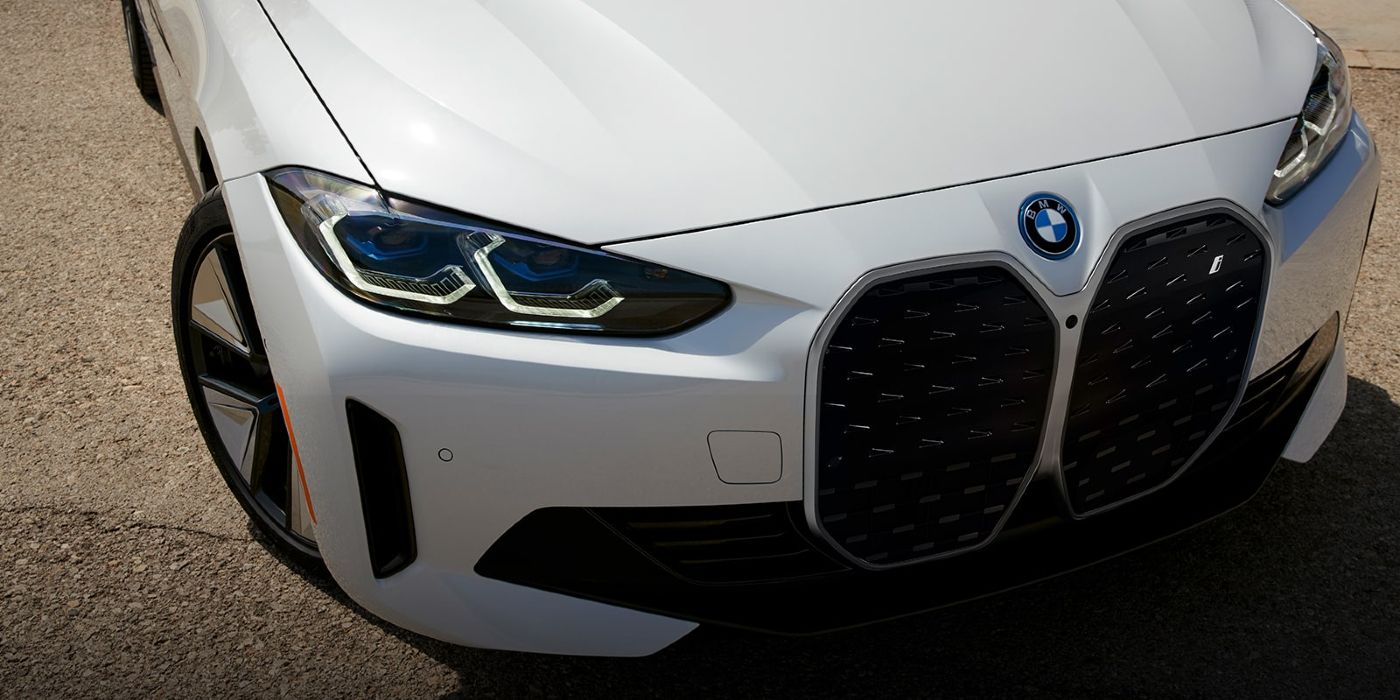 Photo of BMW's electric sedan