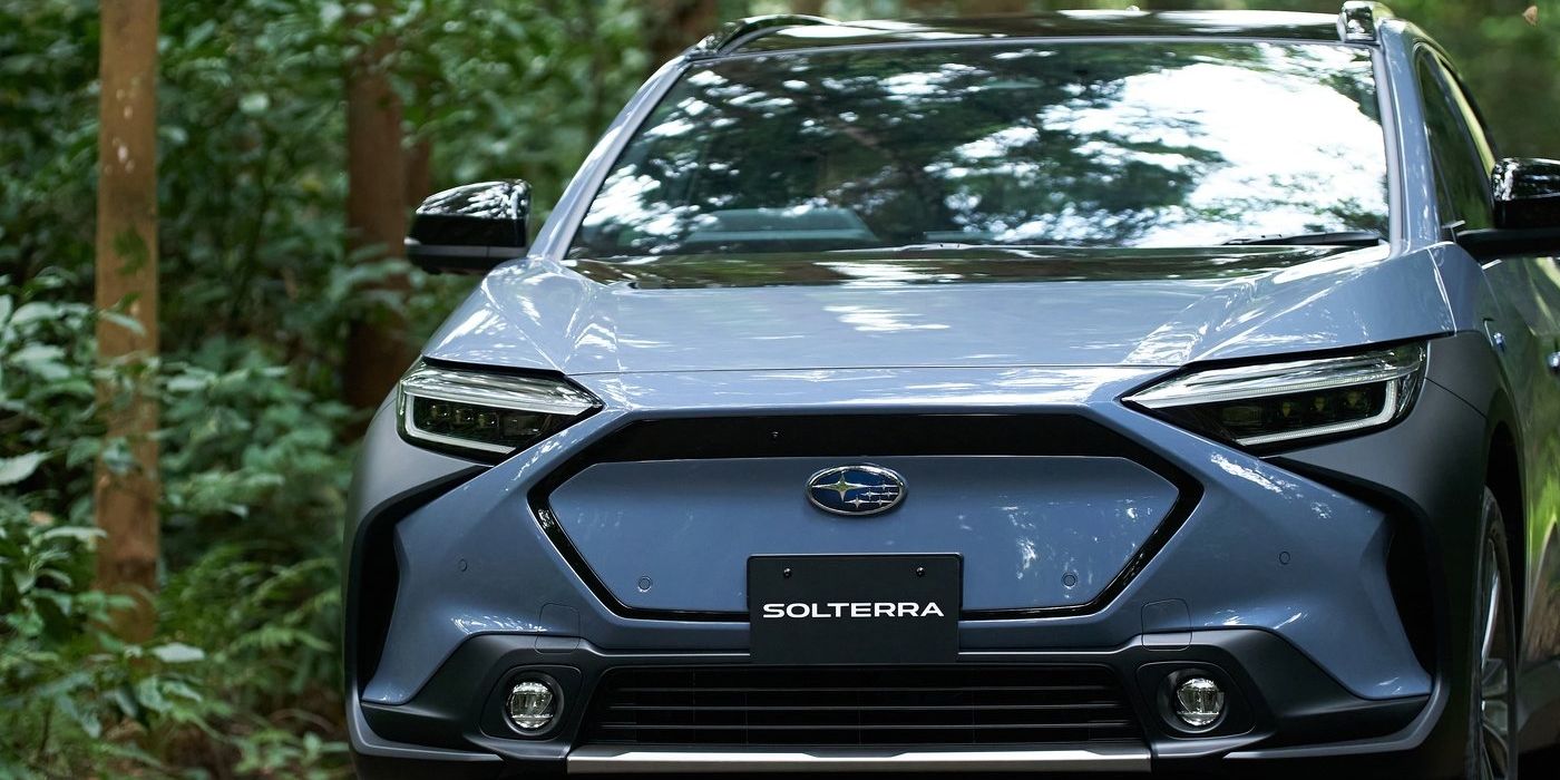 Photo of the Subaru Solterra's Front Angle 