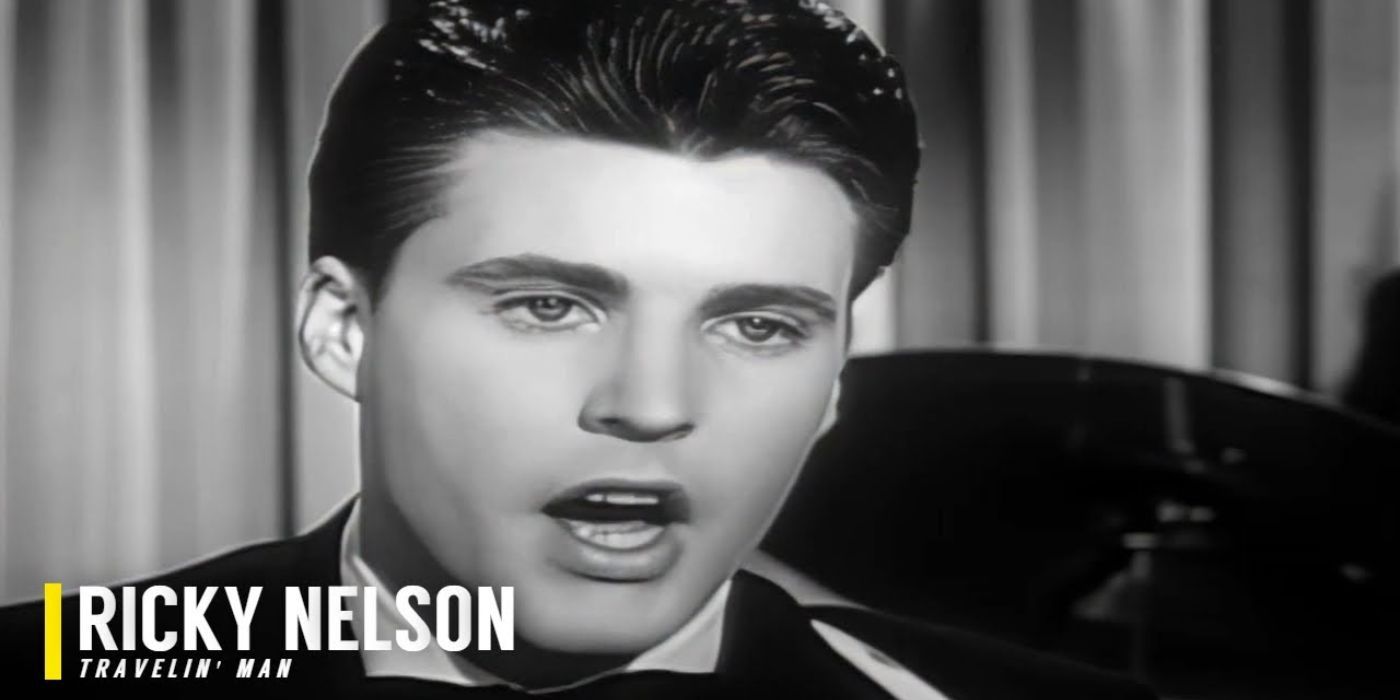 Travelin’ Man By Ricky Nelson, singing on TV