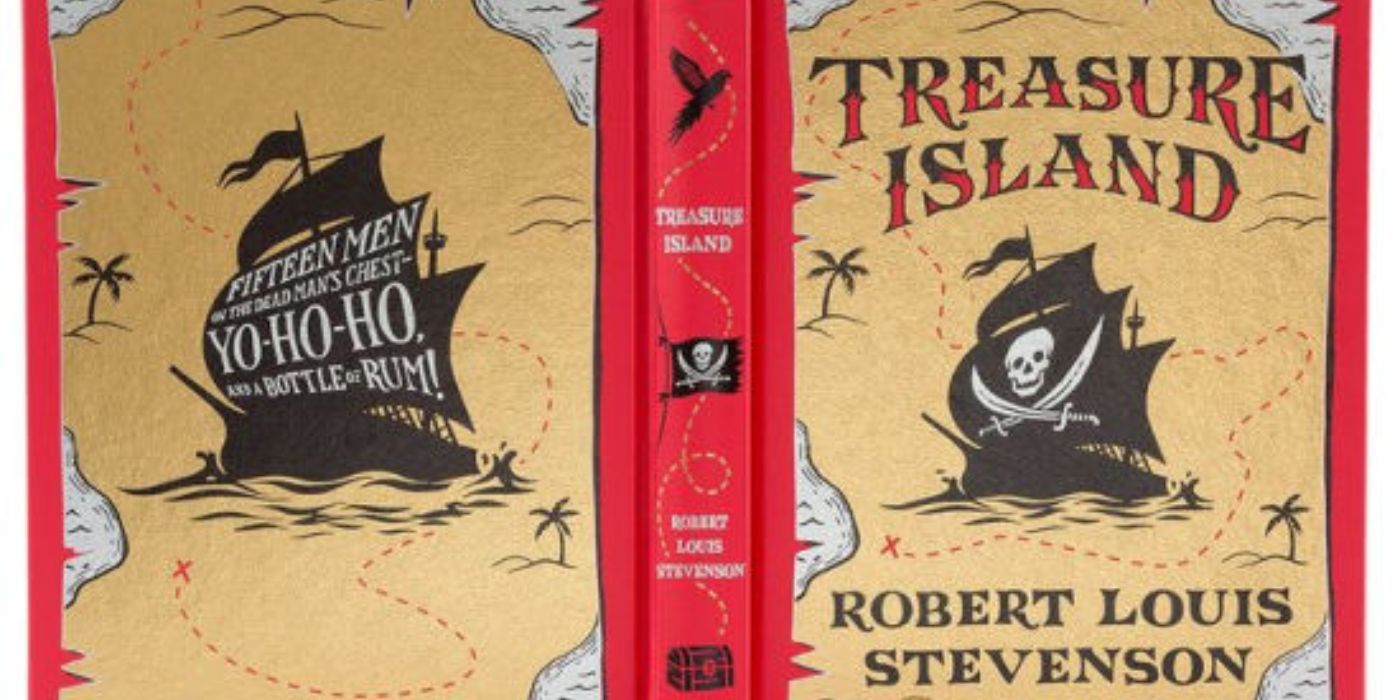 The cover of the Barnes and Noble special, Treasure Island novel.