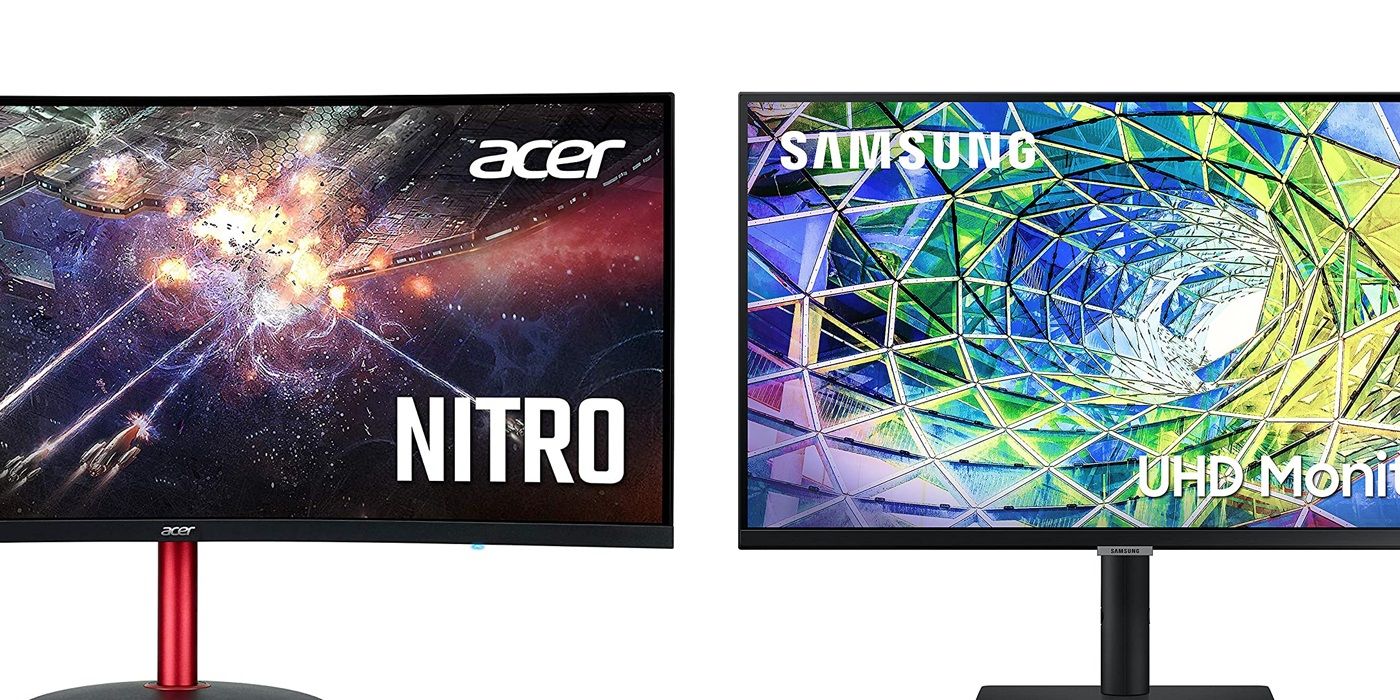 Acer and Samung monitors
