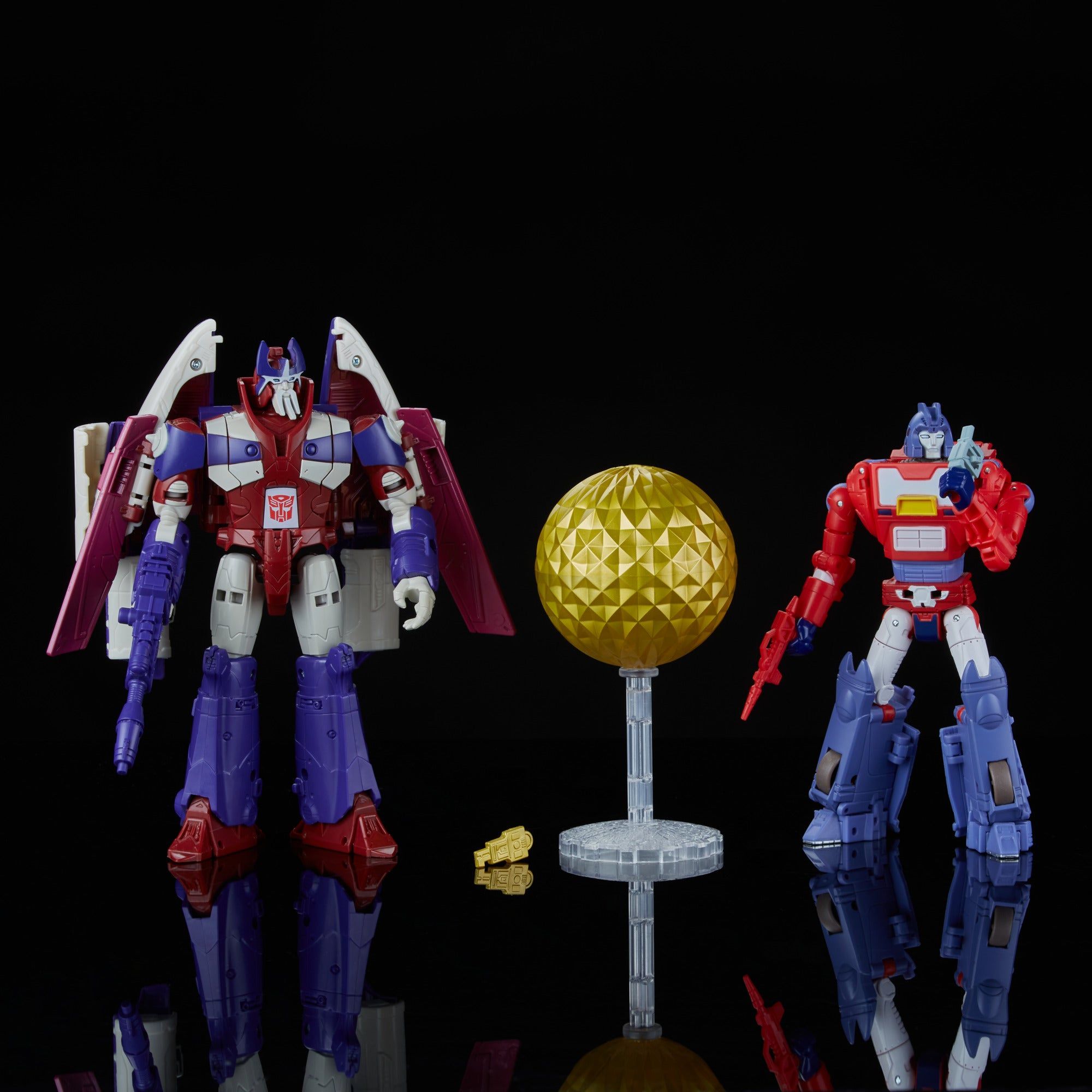 Alpha Trion and Orion Pax toys from Hasbro