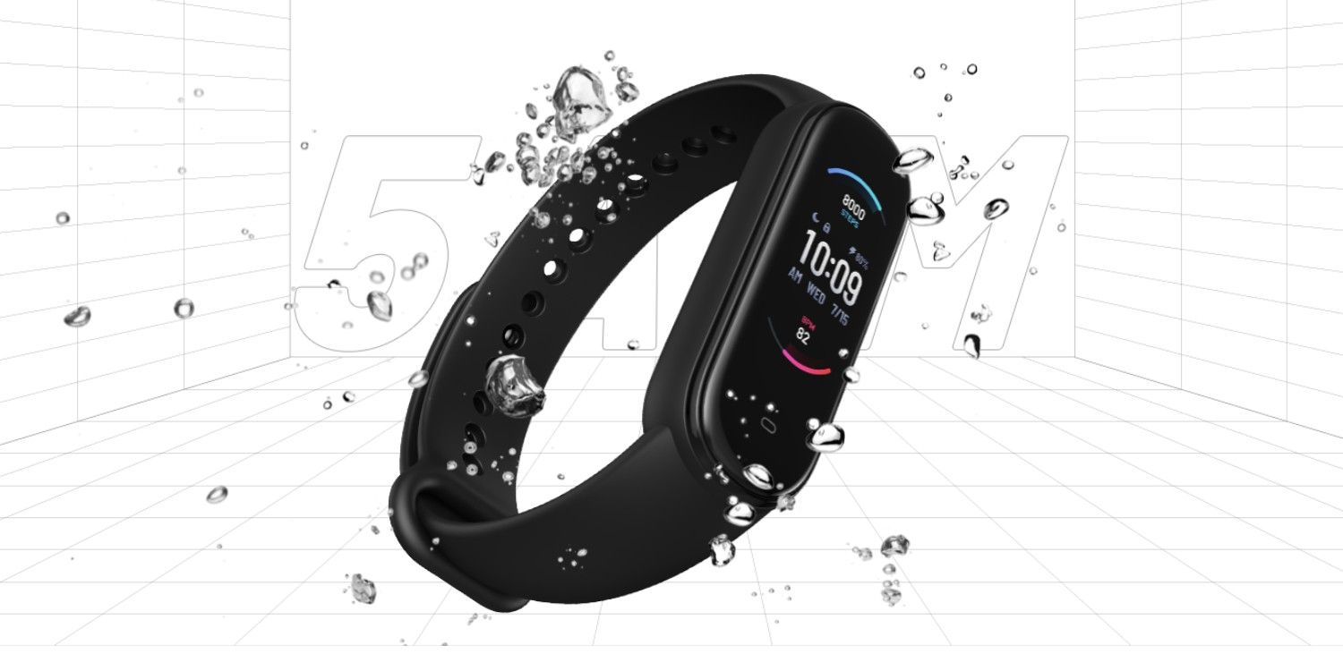 The Amazfit Band 5 was released in 2020