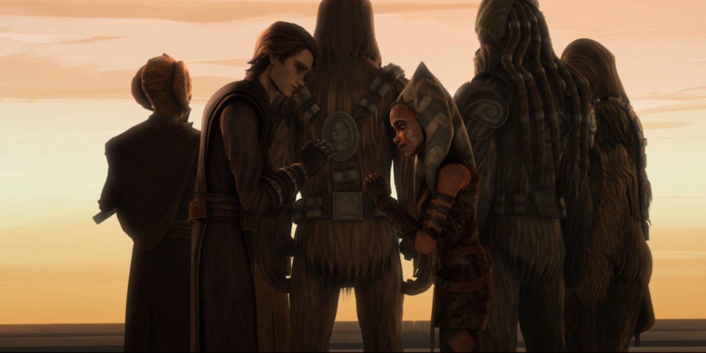 Anakin and Ahsoka reunited in The Clone Wars
