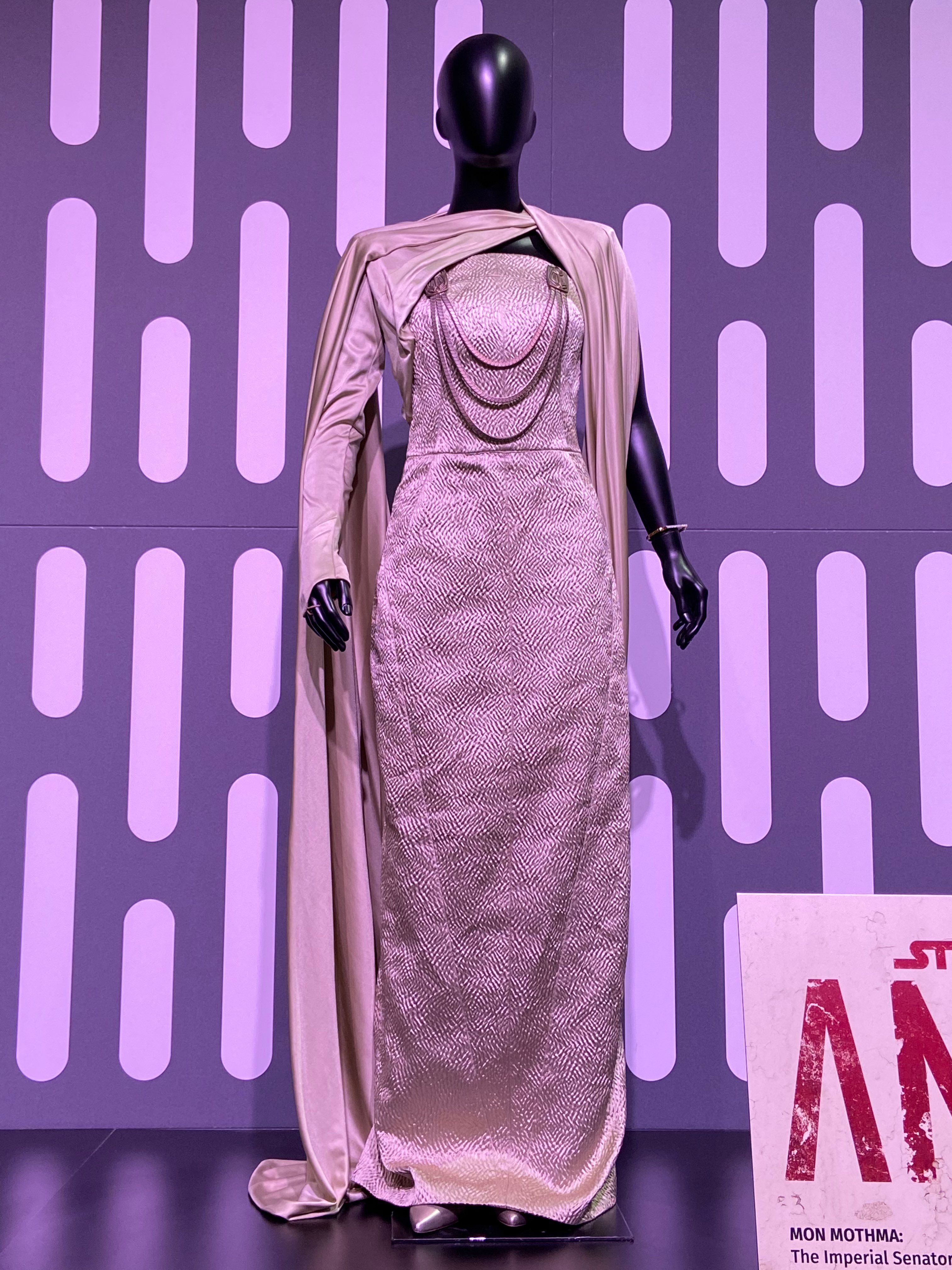 Andor at SDCC 2022 Mon Mothma Costume