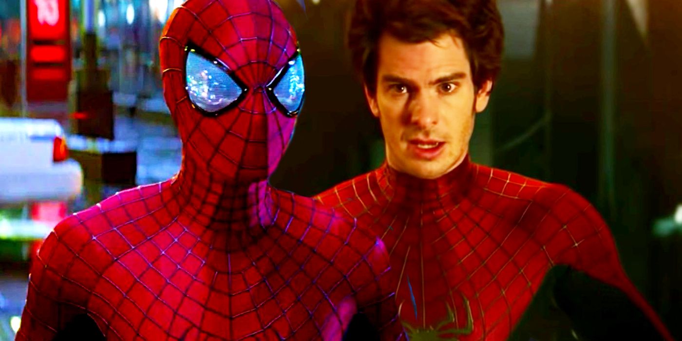 Andrew Garfield Spiderman in Amazing Spiderman 2 and No Way Home