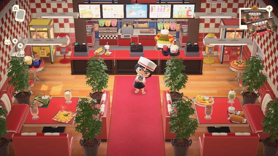 Animal Crossing Fast Food