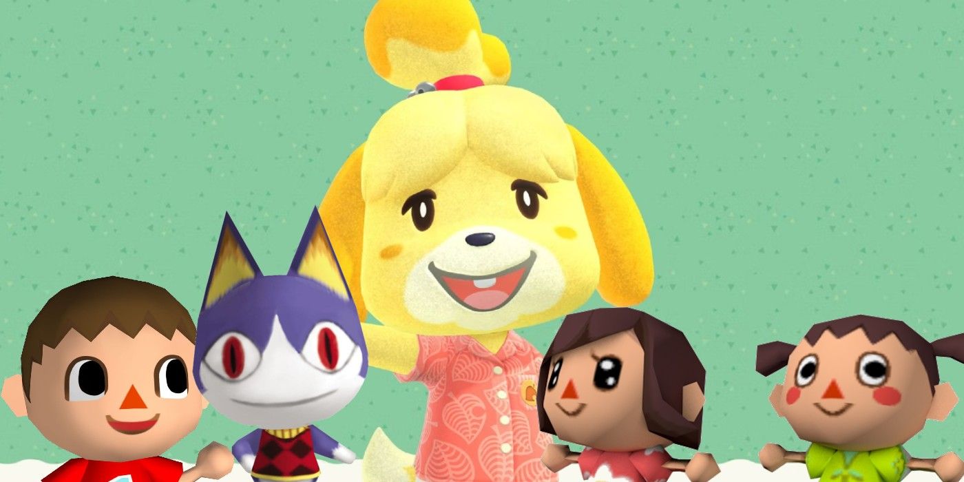 Animal Crossing Series ACNH Classic Villager Characters N64