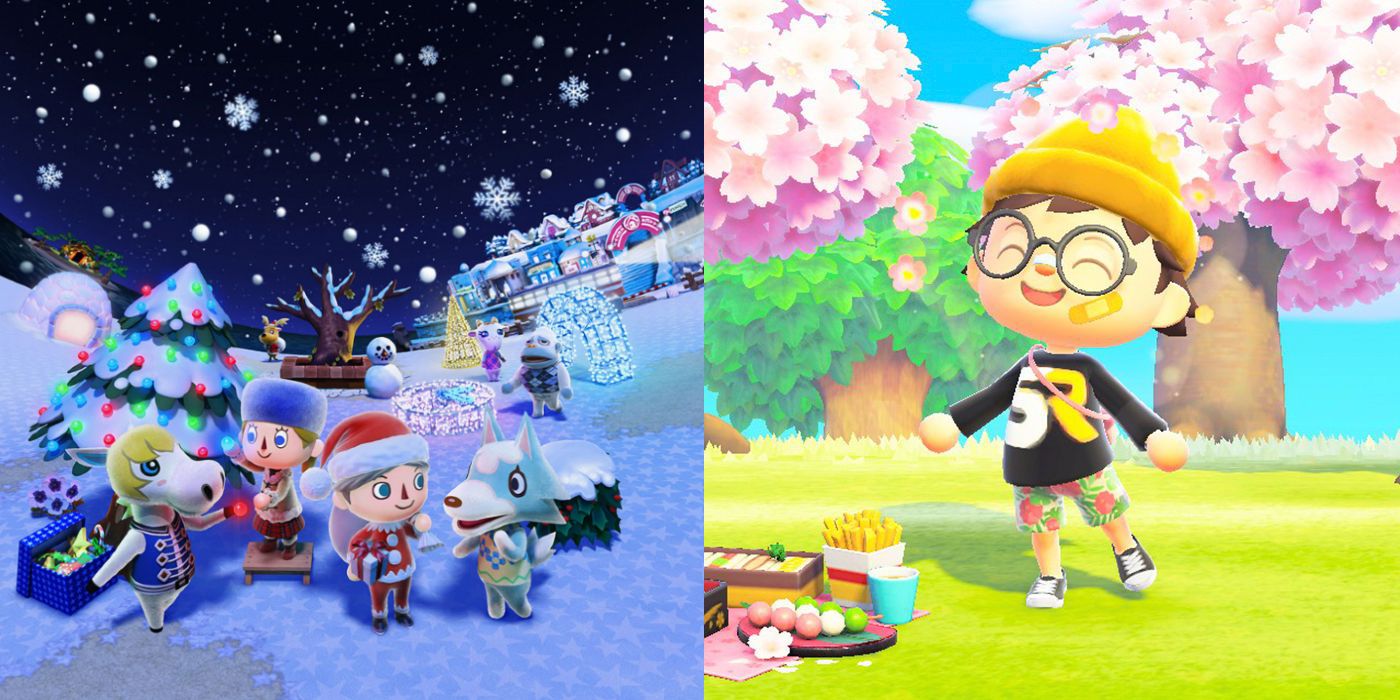 Animal Crossing Spring and Fall