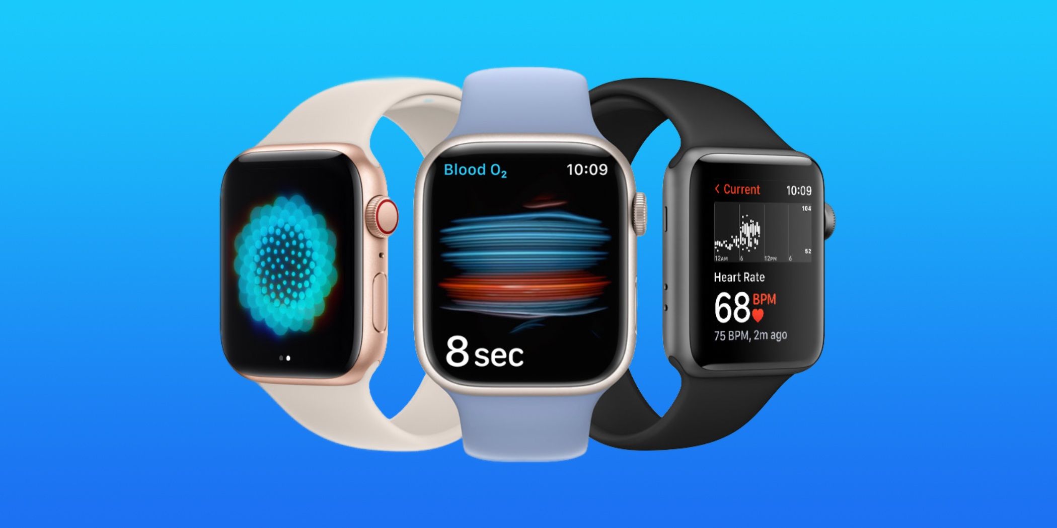The health apps on Apple Watch.