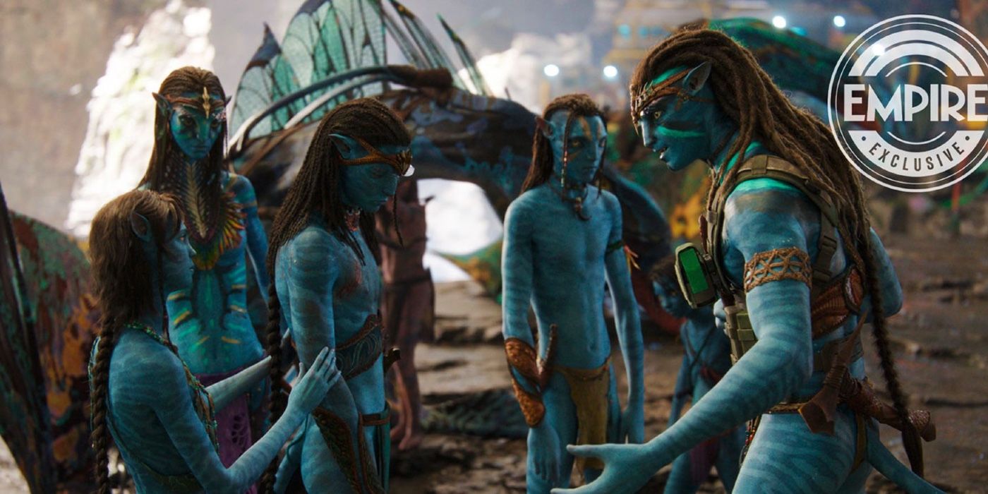 Avatar 2 Image Shows Jake & Neytiri With Their 4 Na'vi Children ...