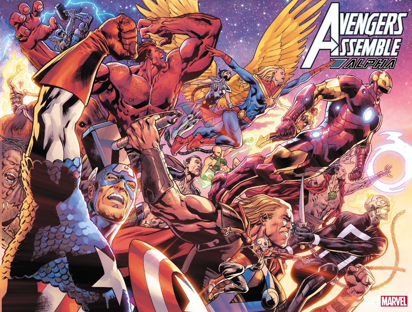 Avengers Assemble Alpha Cover