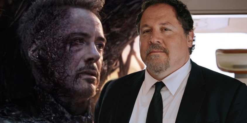 Avengers Endgame Iron Man death and Jon Favreau as Happy Hogan