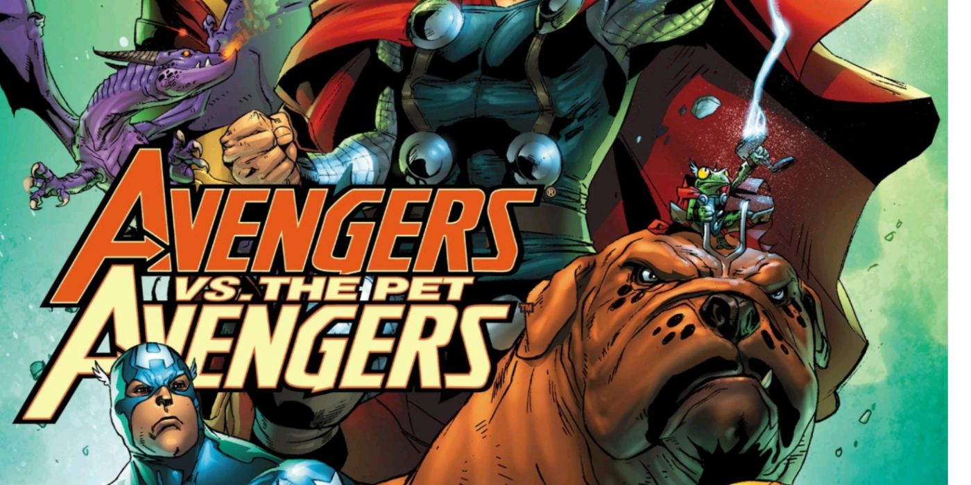 Avengers vs Pet Avengers Cover Art
