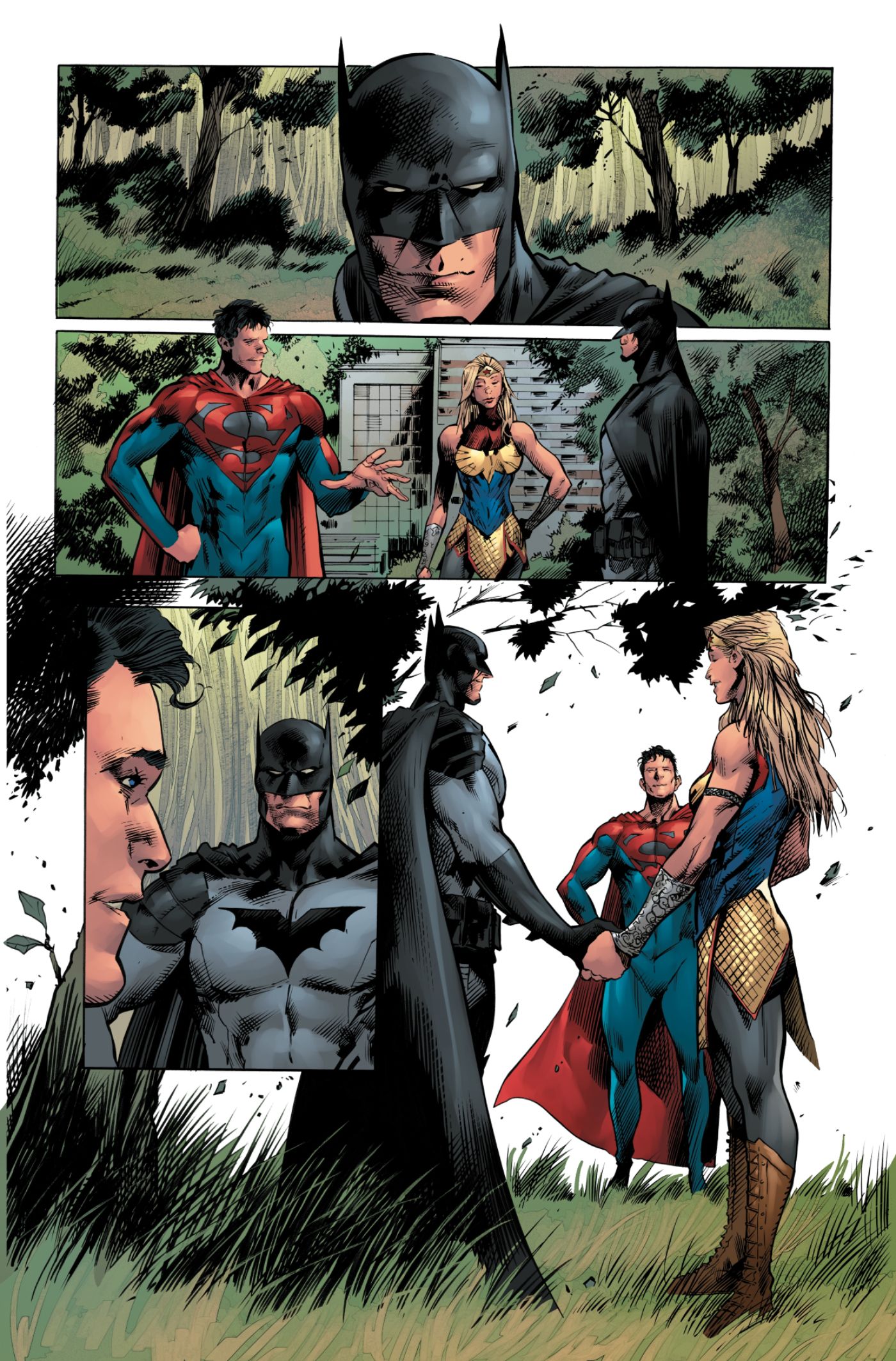 Batman, Superman and Wonder Girl