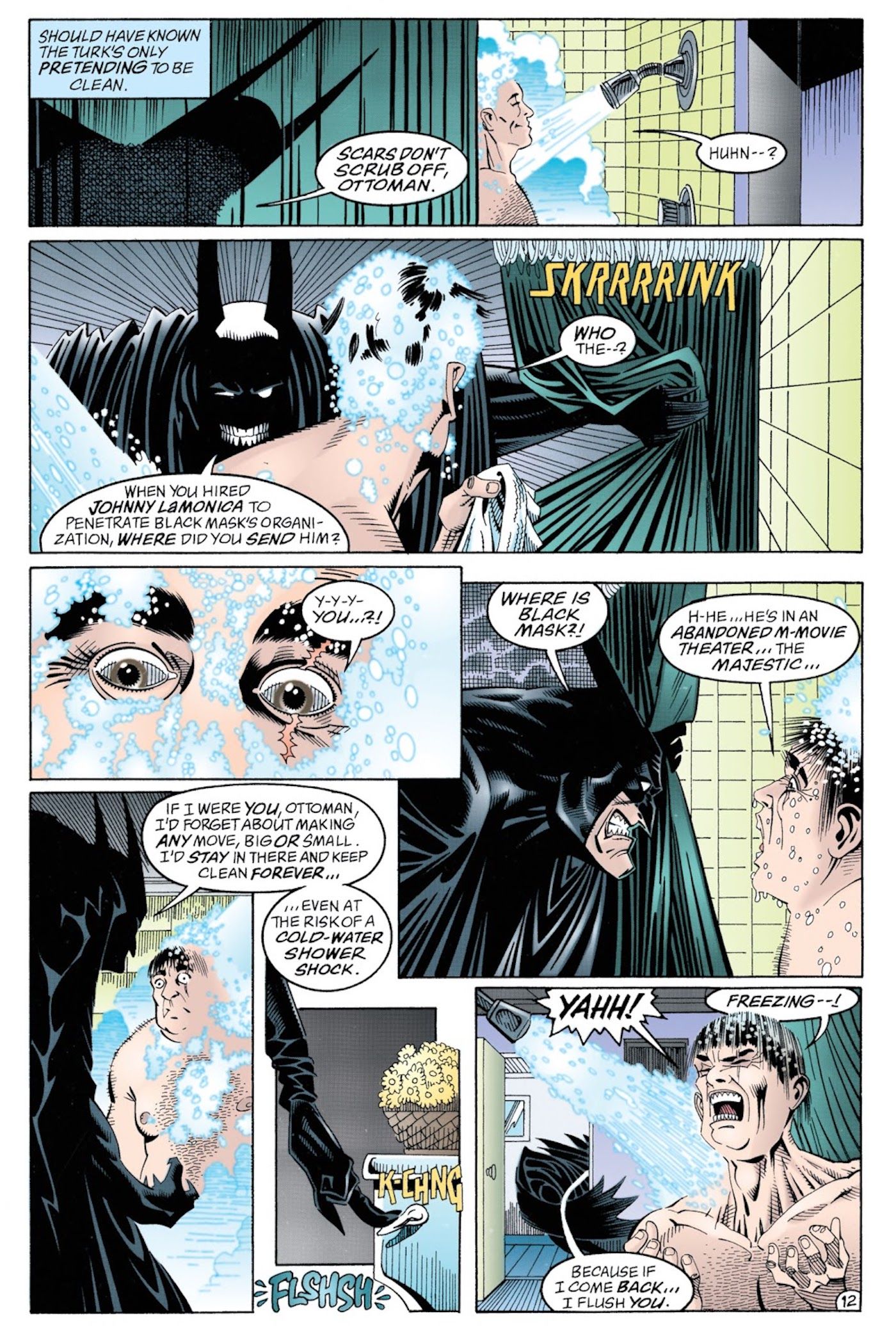 Batman scares Turk